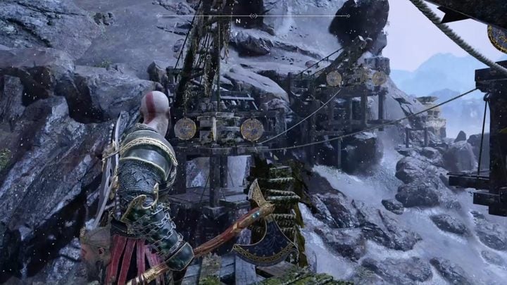 Komentarz: Kolejne palenisko czeka na ciebie na wieży Asgardu - God Of War: Światło Świata - solucja, opis przejścia - God Of War - poradnik do gry