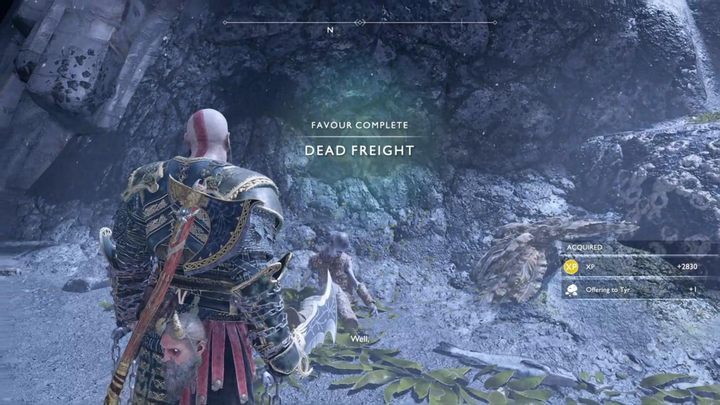 Komentarz: Niedaleko jaskini napotkasz ducha, który opowie ci o swoim zmartwieniu - musisz pokonać jego upadłą załogę - God Of War: Zapomniane jaskinie - lista sekretów i znajdziek - God Of War - poradnik do gry