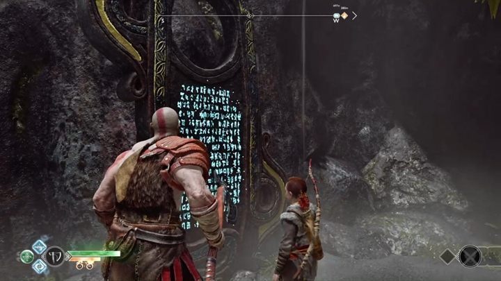 Znacznik informacji 1 - God Of War: Kopalnie Volundr - lista sekretów i znajdziek - God Of War - poradnik do gry