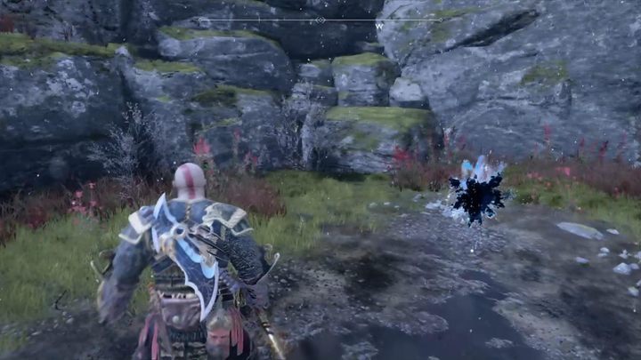 Komentarz: Szczelinę znajdziesz za bramą, którą musiałeś otworzyć z pomocą trzech fragmentów klucza - God Of War: Konunsgard - lista sekretów i znajdziek - God Of War - poradnik do gry