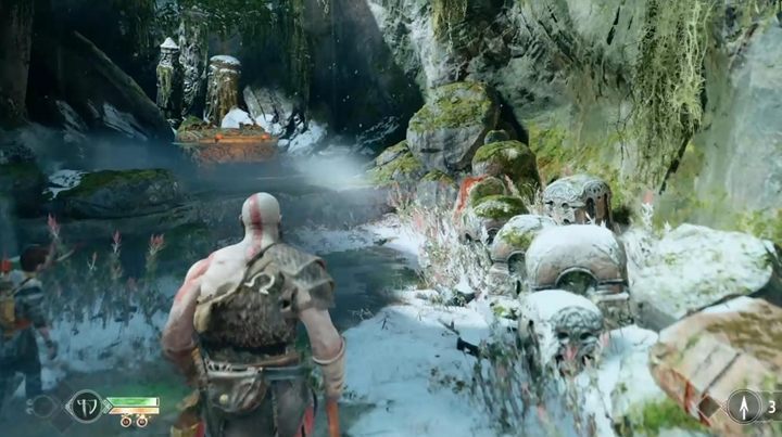 Legendarna skrzynia 1 - God Of War: Rzeczna Przełęcz - wszystkie sekrety i znajdźki, lista - God Of War - poradnik do gry