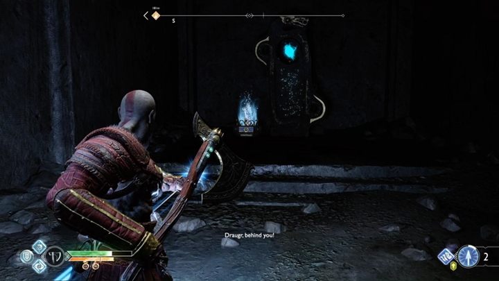 Znacznik informacji 1 - God Of War: Góra - wszystkie sekrety i znajdźki, lista - God Of War - poradnik do gry