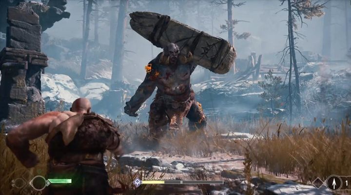 1 - God of War: Pierwszy troll z prologu - God Of War - poradnik do gry