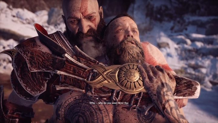 Pozbawienie (po raz ostatni) Baldura paska zdrowia doprowadzi do ostatecznego rozprawienia się z bossem i wyświetlenia nowych filmików przerywnikowych - God of War: Finałowy boss - God Of War - poradnik do gry