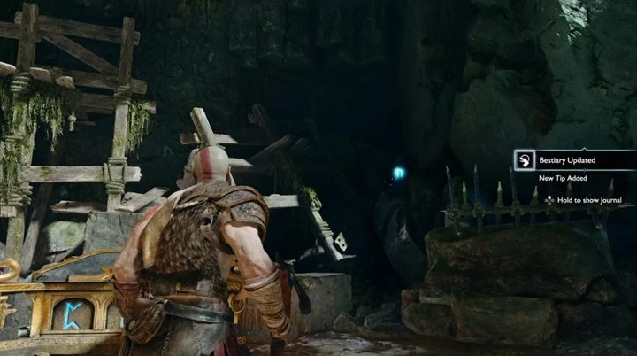 Po walce, przejdź dalej i wskocz na resztki mostu - God Of War: Droga w kierunku góry - solucja, opis przejścia - God Of War - poradnik do gry