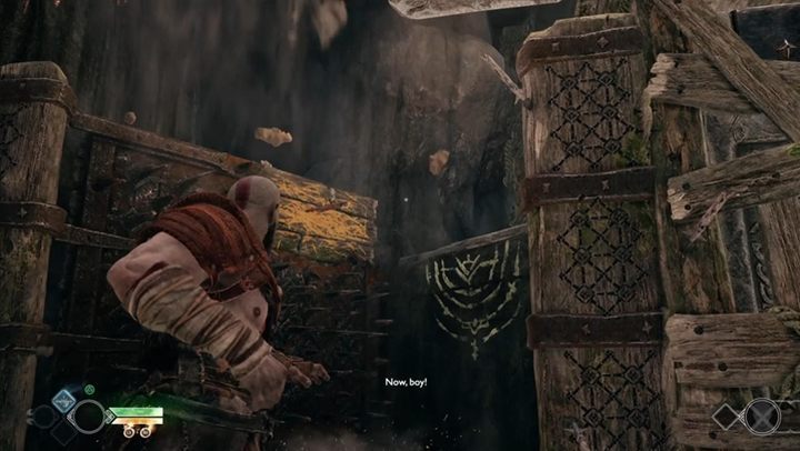 Idź dalej, a dotrzesz do kolczastej pułapki - God Of War: Droga w kierunku góry - solucja, opis przejścia - God Of War - poradnik do gry