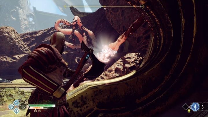 Zabierz niebieski kryształ i umieść go na drugim piedestale - God Of War: Światło Alfheimu - solucja, opis przejścia - God Of War - poradnik do gry