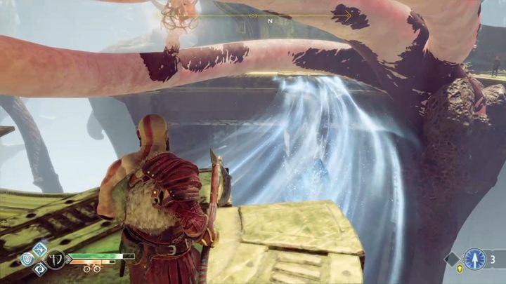 Przejdź kolejnym mostem, pokonaj wroga i aktywuj kryształ - God Of War: Światło Alfheimu - solucja, opis przejścia - God Of War - poradnik do gry