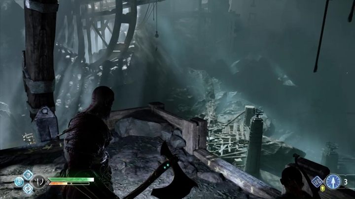 Musisz teraz wyjechać szybem do góry - God Of War: Wnętrze Góry - solucja, opis przejścia - God Of War - poradnik do gry