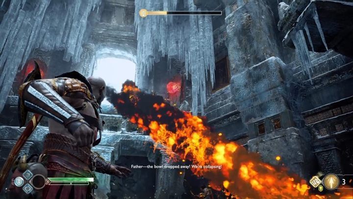 Aktywujesz windę - God Of War: Magiczne Dłuto - solucja, opis przejścia - God Of War - poradnik do gry