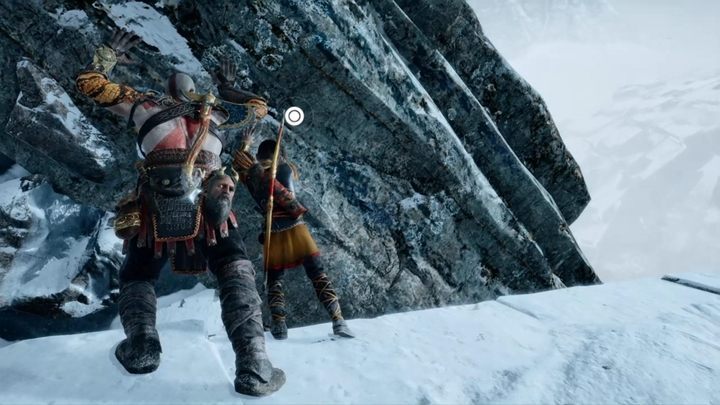 Idź przed siebie, wejdź na krawędź i idź w prawo - God Of War: Magiczne Dłuto - solucja, opis przejścia - God Of War - poradnik do gry