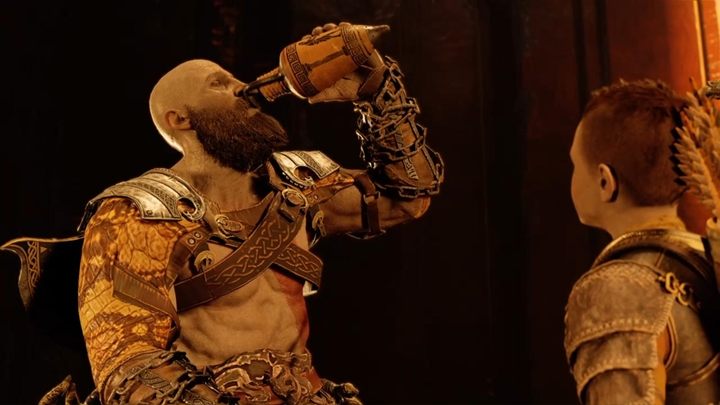 Po wszystkim, użyj windy i wyjdź na powierzchnię - udało ci się zakończyć kolejną misję - God Of War: Czarna Runa - solucja, opis przejścia - God Of War - poradnik do gry