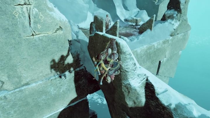 Wskocz teraz na mur i wspinaj się w prawo - God Of War: Ucieknij z Helheimu - solucja, opis przejścia - God Of War - poradnik do gry