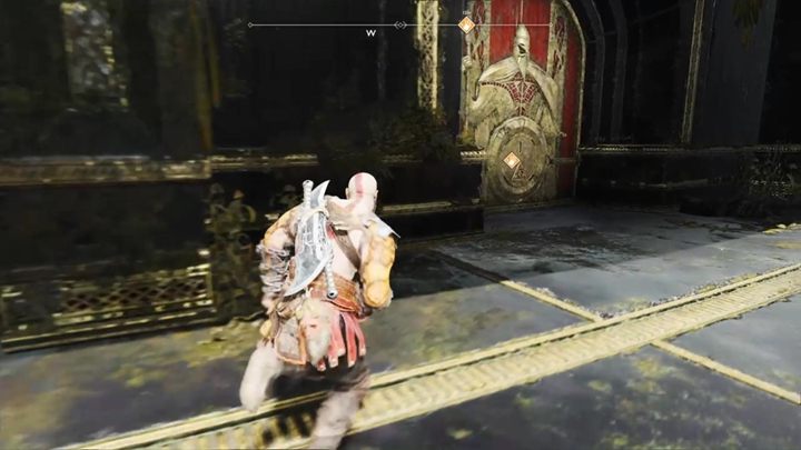 Wyjdź na zewnątrz i udaj się do miejsca, gdzie wchodziłeś do Skarbca Tyra - God Of War: Droga do Jotunheimu - solucja, opis przejścia - God Of War - poradnik do gry