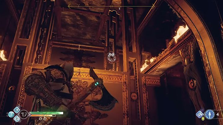 Skorzystaj z dźwigni i zjedź niżej - God Of War: Droga do Jotunheimu - solucja, opis przejścia - God Of War - poradnik do gry