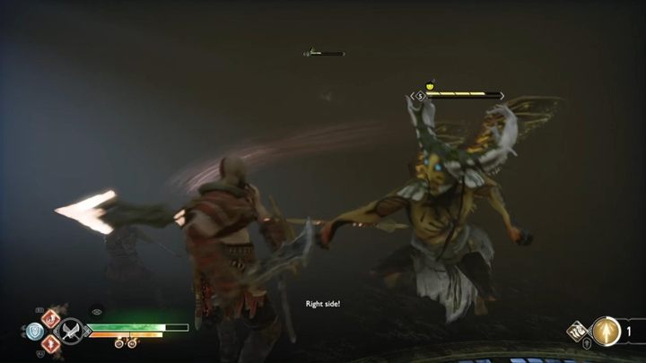 Druga runda, to Aflheim i wrogowie znani ci z tego miejsca - God Of War: Między Światami - solucja, opis przejścia - God Of War - poradnik do gry