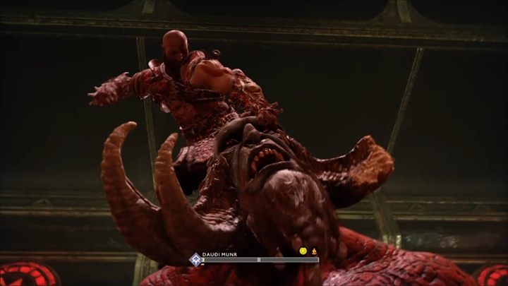 Teraz czas na Muspelheim, najpierw zjawi się ogr, a po chwili ognisty troll - God Of War: Między Światami - solucja, opis przejścia - God Of War - poradnik do gry