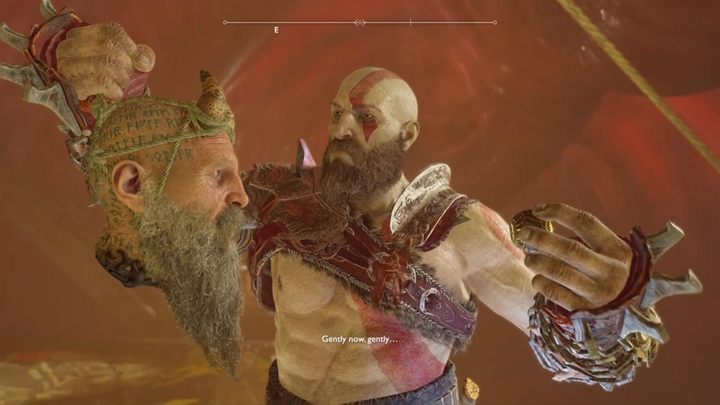 Podejdź do złotej skrzyni, a znajdziesz w niej oko Mimira - God Of War: Jotunheim w zasięgu ręki - solucja, opis przejścia - God Of War - poradnik do gry