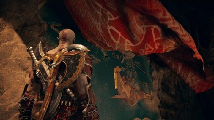 Czeka cię również szokujące malowidło - jaki tak naprawdę będzie ostateczny los Kratosa - God Of War: Prochy Matki - solucja, opis przejścia - God Of War - poradnik do gry