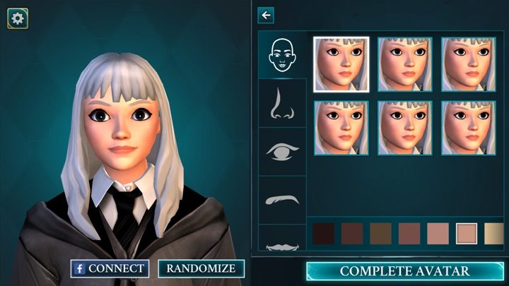 W Harry Potter: Hogwarts Mystery dostajesz możliwość dopasowania głowy swojego bohatera - Tworzenie postaci w Harry Potter i Tajemnica Hogwartu - Harry Potter i Tajemnica Hogwartu - poradnik do gry