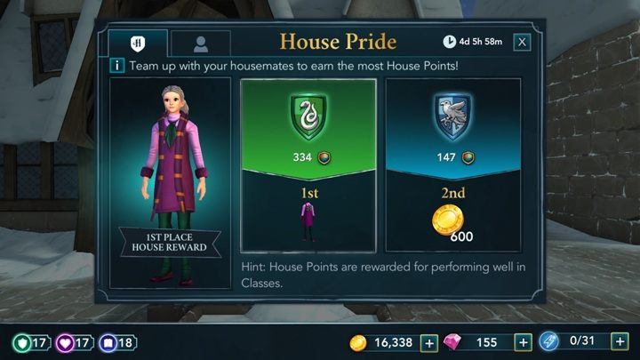 W trakcie specjalnych eventów możesz zdobyć pieniądze, klejnoty oraz specjalnie stroje, których już nigdzie indziej nie będzie można wykupić - Specjalne eventy w Harry Potter i Tajemnica Hogwartu? - Harry Potter i Tajemnica Hogwartu - poradnik do gry