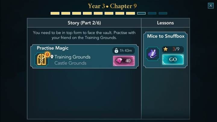 Aby rozwijać swoją postać musisz uczyć się nowych rzeczy - Trzeci rok w Harry Potter i Tajemnica Hogwartu - Harry Potter i Tajemnica Hogwartu - poradnik do gry