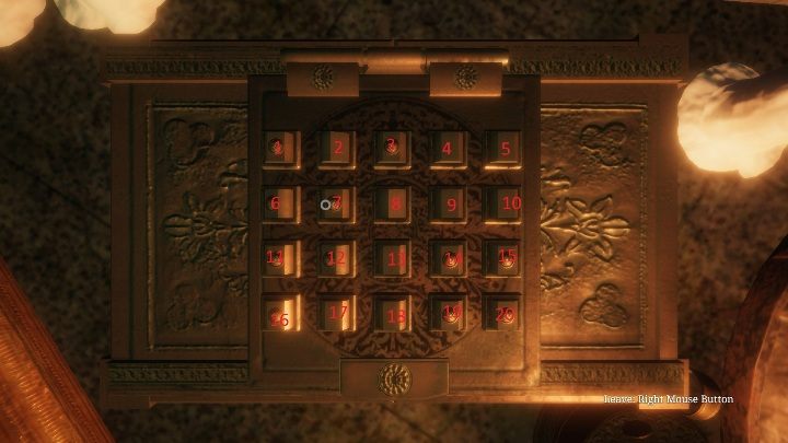 Aby otworzyć ten puzzle box musisz ułożyć przyciski tak, aby na każdym widniał symbol - Rozwiązania zagadek | Puzzle Box Lake Ridden - Lake Ridden - poradnik do gry