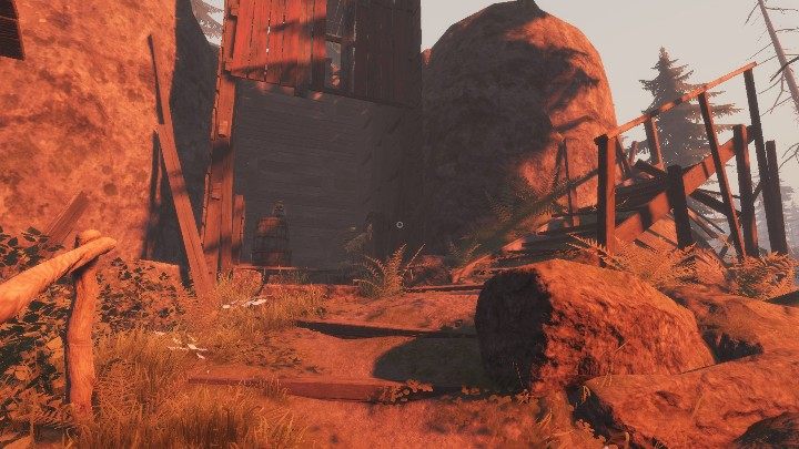 Gdy wyjdziesz na dwór po raz pierwszy zobaczysz otaczający cię teren w ciągu dnia - Solucja | Root Celar Lake Ridden - Lake Ridden - poradnik do gry