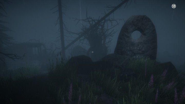 Po dotarciu na wyspę ujrzysz 5 kamieni - Rozwiązanie zagadek | Island Lake Ridden - Lake Ridden - poradnik do gry