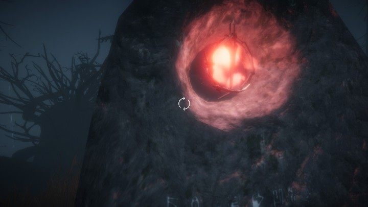 W ostatnim kamieniu musisz umieścić znak stworzony z kości i koła - Rozwiązanie zagadek | Island Lake Ridden - Lake Ridden - poradnik do gry