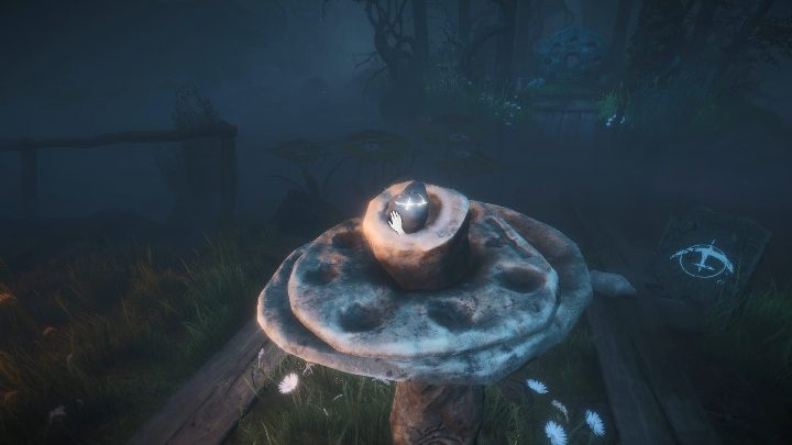 Pierwszy kamień możesz ułożyć zaraz koło altany - Rozwiązania zagadek | Lower Garden Lake Ridden - Lake Ridden - poradnik do gry