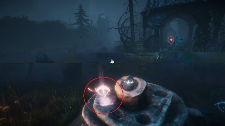 Gdy to zrobisz musisz ustawić go zgodnie z ułożeniem przedstawionym na pierwszej kapliczce - Rozwiązania zagadek | Lower Garden Lake Ridden - Lake Ridden - poradnik do gry