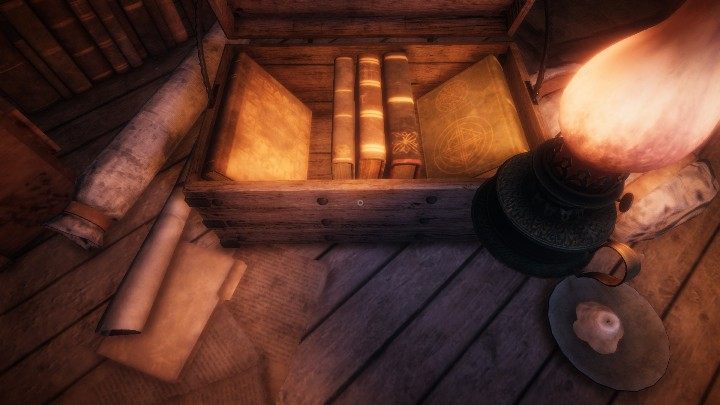 Za stolikiem znajduje się przejście - Solucja | Estate Lake Ridden - Lake Ridden - poradnik do gry