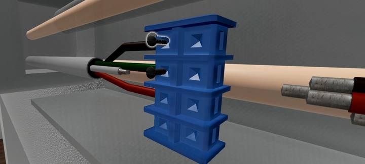 Instalacja klimatyzacji wymaga podpięcia przewodów elektrycznych i hydraulicznych - Instalacje i montaż, typy awarii - House Flipper - poradnik do gry