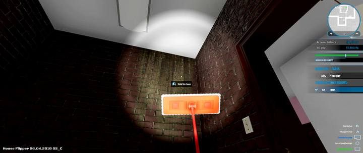 Teraz przejdź do czyszczenia okien i powierzchni - Zlecenie Robert Pacha (Robert Moon), solucja, House Flipper - House Flipper - poradnik do gry