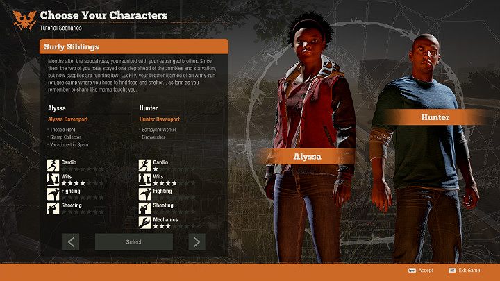 Rodzeństwo Alyssa i Hunter są kolejnym bezpiecznym wyborem - Których bohaterów wybrać w State of Decay 2? - State of Decay 2 - poradnik do gry