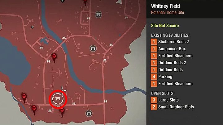 Prawdopodobnie największym miejscem na założenie bazy w Meagher Valley jest Whitney Field - Bazy w Meagher Valley | State of Decay 2 - State of Decay 2 - poradnik do gry