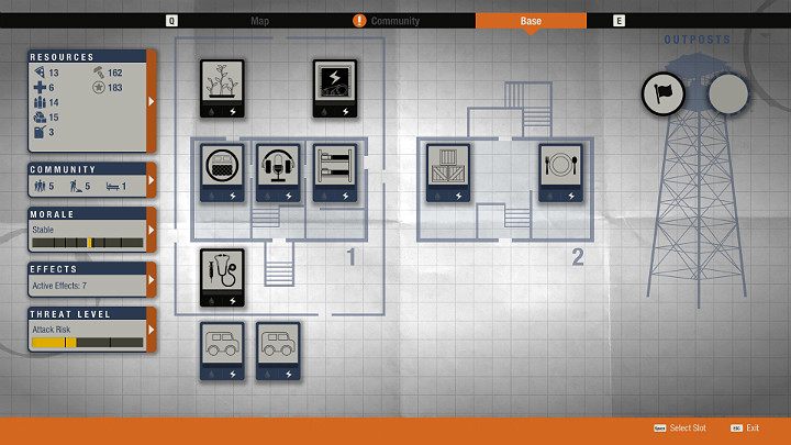 Kolejną niezwykle istotną kwestią w State of Decay 2, która w znacznym stopniu przyczyni się do przetrwania Twojej społeczności jest odpowiednie zarządzanie bazą - Surowce oraz rozbudowa bazy w State of Decay 2 - State of Decay 2 - poradnik do gry
