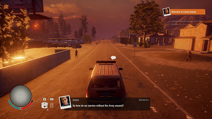 Żołnierz, który wcześniej uratował Ci życie, da Ci do wyboru 3 lokacje w których będziesz mógł poszukać odpowiedniej bazy: the Plateau, the Foothills i the Valley - Welcome to Camp Osprey | Solucja | State of Decay 2 - State of Decay 2 - poradnik do gry