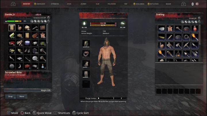 Nie noście przy sobie cennych przedmiotów - ze względu na to, że po śmierci Waszego bohatera stracicie te przedmioty, które mieliście przy sobie (aby je odzyskać musicie udać się do miejsca, w którym zginęliście) - Conan Exiles: Najczęściej popełniane błędy - Conan Exiles - poradnik do gry