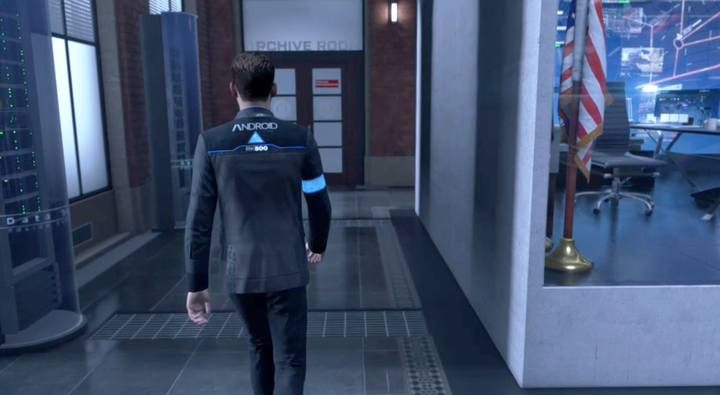 Drzwi do archiwum - Ostatnia szansa, Connor | Connor | Solucja Detroit Become Human - Detroit Become Human - poradnik do gry