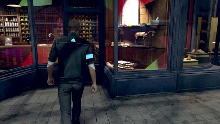 Sklep z farbami - Odcienie koloru | Markus | Solucja Detroit Become Human - Detroit Become Human - poradnik do gry