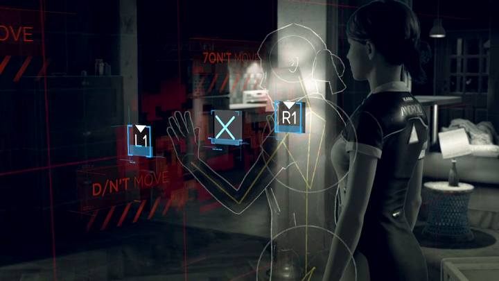 Musisz ruszyć się i ukończyć proste QTE, aby stać się defektem i kontynuować wątek Kary - Burzowa noc | Kara | Solucja Detroit Become Human - Detroit Become Human - poradnik do gry