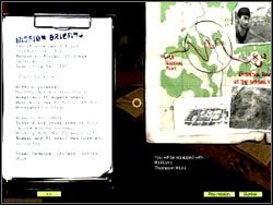 Na koniec zaś podejdź do biurka i spojrzyj na aktówkę z wytycznymi misji - THREE CANYONS cz.1 | Vietcong - Vietcong - poradnik do gry