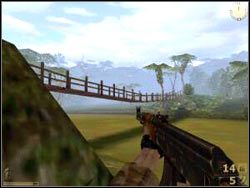 Pierwszy skrywa się na wprost za drzewami a drugi po lewej w prowizorycznych okopach - OPERATION TIN-CAN cz.6 | Vietcong - Vietcong - poradnik do gry