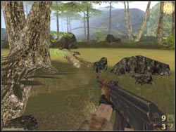 Uważaj na znajdujących się w oddali osobników, których zaopatrzono w znacznie lepsze giwerki - OPERATION TIN-CAN cz.6 | Vietcong - Vietcong - poradnik do gry