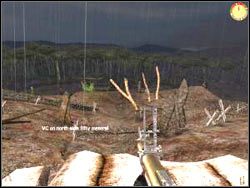 Pamiętaj, aby sprawdzać wszystkie cztery kierunki, z których mogą nadbiegnąć wrogie oddziały - RADIO RELAY | Vietcong - Vietcong - poradnik do gry