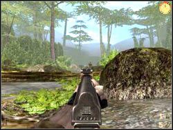 Po zwycięskiej bitwie zamelduj o tym dowódcom i rozkaż Nhutowi iść dalej - BAHNAR VILLAGE cz.1 | Vietcong - Vietcong - poradnik do gry