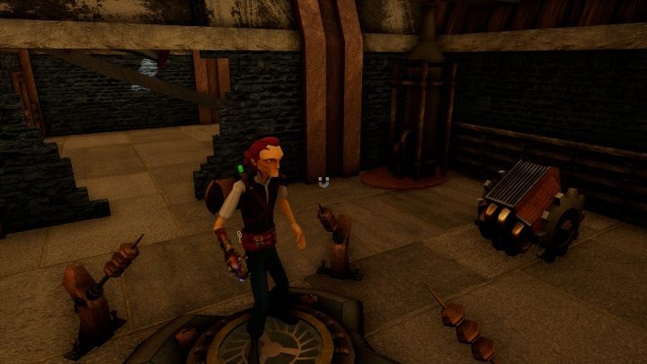 Schodami dotrzesz do kolejnego pomieszczenia - Opis przejścia lokacji 1. | The Watchmaker - The Watchmaker - poradnik do gry