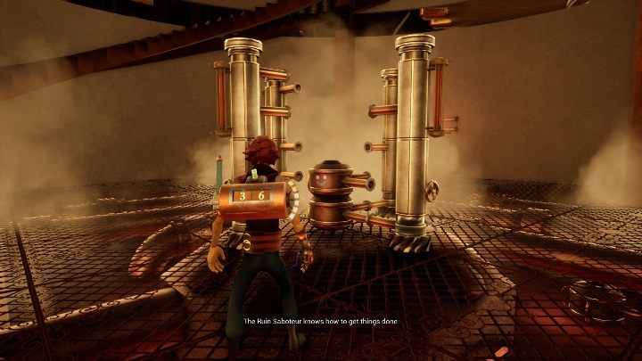 Gdy przejdziesz na drugą stronę trafisz do kolejnej zagadki z rurami - Opis przejścia lokacji 1. | The Watchmaker - The Watchmaker - poradnik do gry